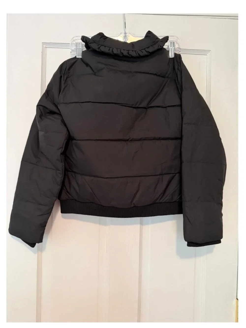 Girls NWT Sealed Black J.Crew Puffer Jacket Size XL Size 12-13